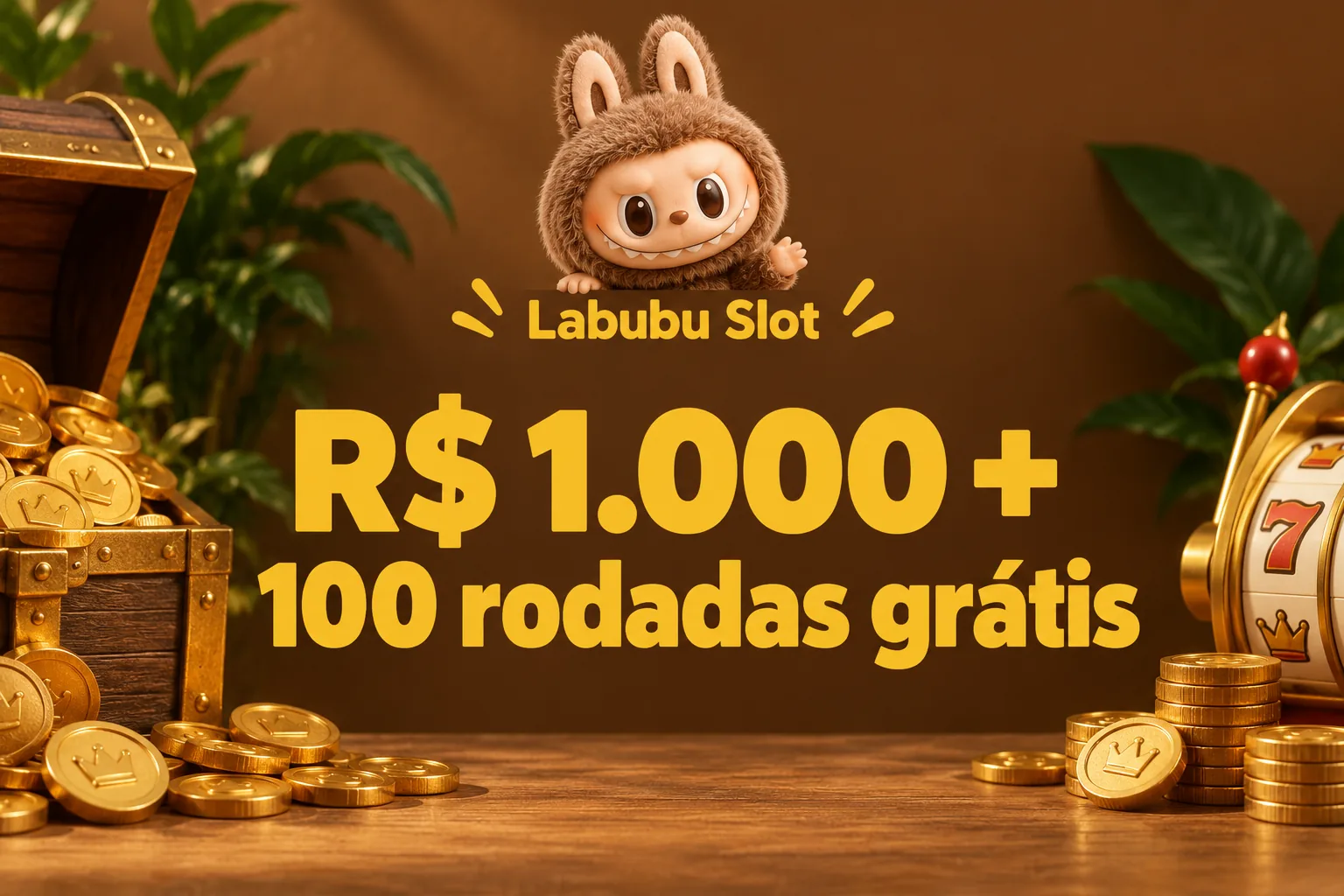 Bônus de boas-vindas para jogar Labubu: Fall In Wild